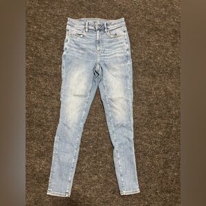 American Eagle Outfitters Light Blue Skinny Jeans